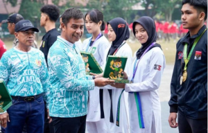 Haornas ke-43, Bupati Ahmad Yuzar Kobarkan Semangat Kampar Juara
