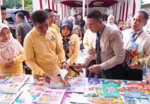 Gebyar Literasi Kampar Resmi Dibuka, Ahmad Yuzar Ajak Masyarakat Gemar Membaca dan Kenali Sejarah