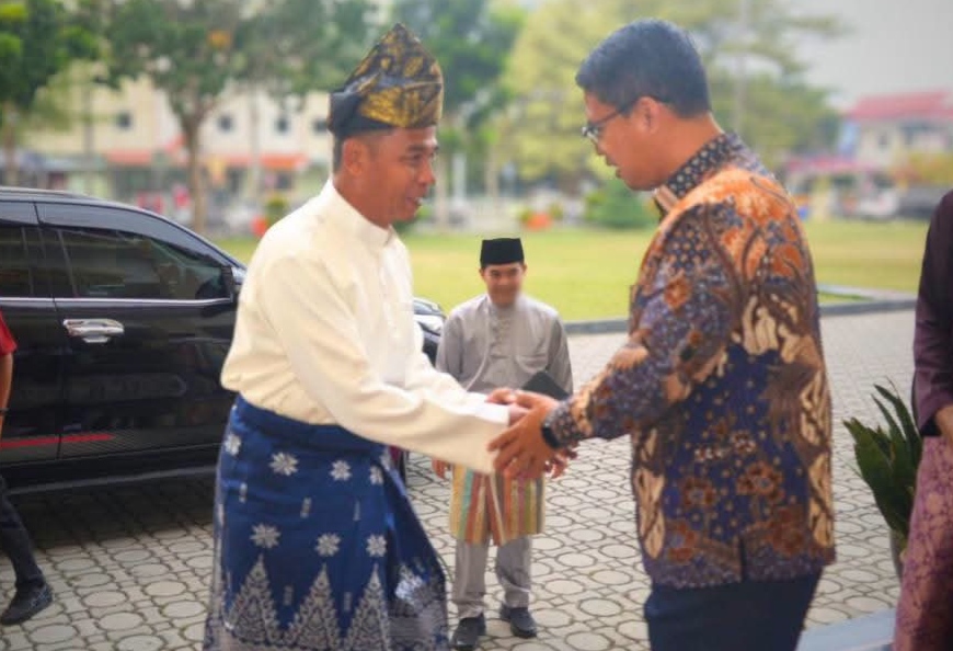 Bupati Karimun Sambut Hangat Kedatangan Bupati Kampar dan Rombongan