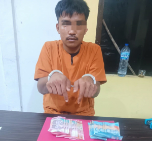 Polsek XIII Koto Kampar Tangkap Pengedar Narkoba di Desa Bandar Picak